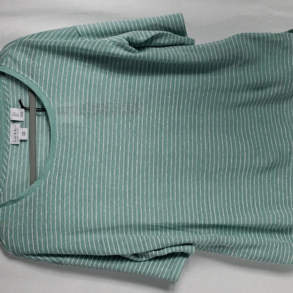 Nicole Miller Linen Knit Top